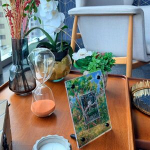 arte expandida carta tcg decoracao mesa moldura acrilica exposicao colecao