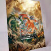 arte expandida tcg Charizard V (154/172) moldura acrilica exposicao carta Pokemon