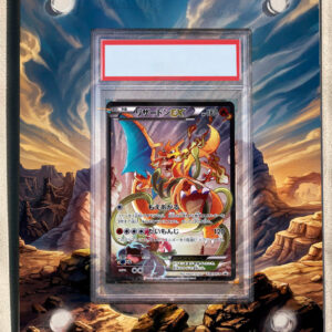 arte expandida tcg Charizard-EX (276/XY-P) moldura acrilica exposicao carta Pokemon graduada