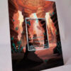 arte expandida tcg Charmander (168/165) moldura acrilica exposicao carta Pokemon