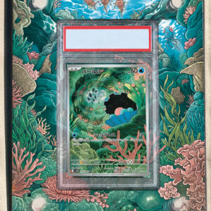 arte expandida tcg Clamperl (195/182) moldura acrilica exposicao carta Pokemon graduada