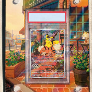 arte expandida tcg Detetive Pikachu (98/∞) moldura acrilica exposicao carta Pokemon graduada