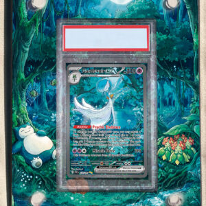 arte expandida tcg Gardevoir ex (233/091) moldura acrilica exposicao carta Pokemon graduada