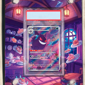 Arte expandida TCG Gengar (0307/07)com moldura acrílica premium para exposição graduada
