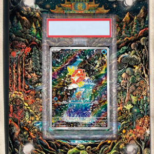 arte expandida tcg Magikarp (203/193) moldura acrilica exposicao carta Pokemon graduada