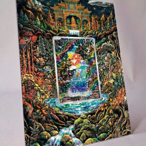 arte expandida tcg Magikarp (203/193) moldura acrilica exposicao carta Pokemon