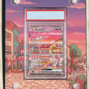 arte expandida tcg Mew ex (053/∞) moldura acrilica exposicao carta Pokemon Raw
