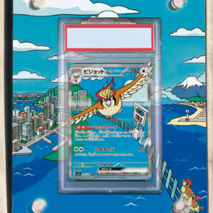 arte expandida tcg Pidgeot ex (225/197) moldura acrilica exposicao carta Pokemon graduada