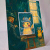 arte expandida tcg Pikachu with Grey Felt Hat (085/∞) moldura acrilica exposicao carta Pokemon raw