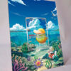 arte expandida tcg Psyduck (226/217) moldura acrilica exposicao carta Pokemon