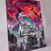 arte expandida tcg Rayquaza VMAX (20/195) moldura acrilica exposicao carta Pokemon