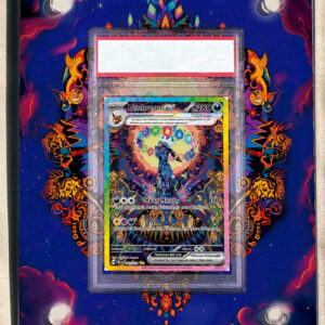 arte expandida tcg Umbreon ex (161/131) moldura acrilica exposicao carta Pokemon Graduada