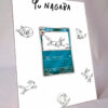 arte expandida tcg Umbreon Yu Nagaba (067/∞) moldura acrilica exposicao carta Pokemon raw