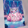 arte expandida tcg Wigglytuff (105/094) moldura acrilica exposicao carta Pokemon