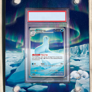 arte expandida tcg Dewgong (097/094) moldura acrilica exposicao carta Pokemon graduada