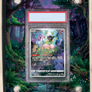 arte expandida tcg Mew (10/70) moldura acrilica exposicao carta Pokemon graduada