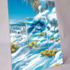 arte expandida tcg Piplup (098/094) moldura acrilica exposicao carta Pokemon