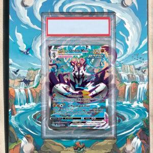 arte expandida tcg Rapid Strike Urshifu VMAX (170/163) moldura acrilica exposicao carta Pokemon graduada