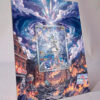 arte expandida tcg Reshiram do N (167/159) moldura acrilica exposicao carta Pokemon