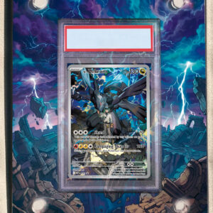 arte expandida tcg Zekrom do N (031/∞) moldura acrilica exposicao carta Pokemon graduada