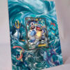 arte expandida tcg Blastoise-EX (122/183) moldura acrilica exposicao carta Pokemon