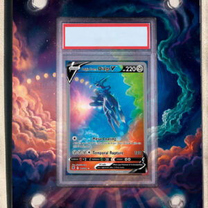 arte expandida tcg Dialga Forma Origem V (177/189) moldura acrilica exposicao carta Pokemon graduada
