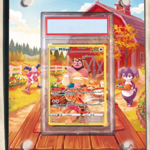 arte expandida tcg Miltank (24/70) moldura acrilica exposicao carta Pokemon graduada