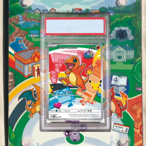 arte expandida tcg Bulbasaur 37 moldura acrilica exposicao carta Pokemon graduada