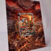 arte expandida tcg Entei V (36/70) moldura acrilica exposicao carta Pokemon