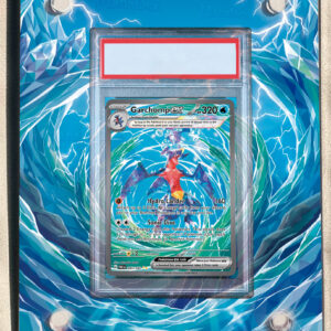 arte expandida tcg Garchomp ex (245/182) moldura acrilica exposicao carta Pokemon graduada
