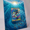 arte expandida tcg Mega Sharpedo ex (127/094) moldura acrilica exposicao carta Pokemon