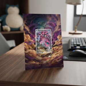 arte expandida tcg Drapion (097/088) moldura acrilica exposicao carta Pokemon